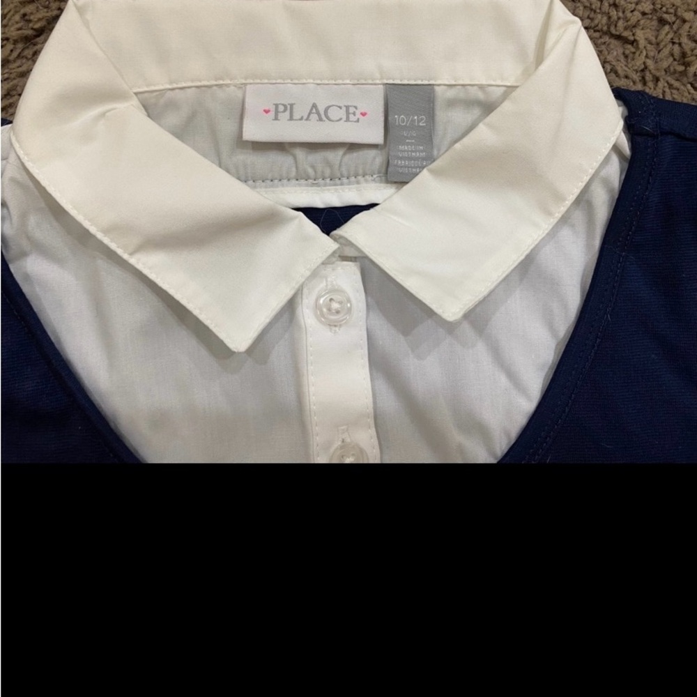 Girls Children’s Place School Uniform Dress size 10/12 - NWOT - Picture 5 of 5